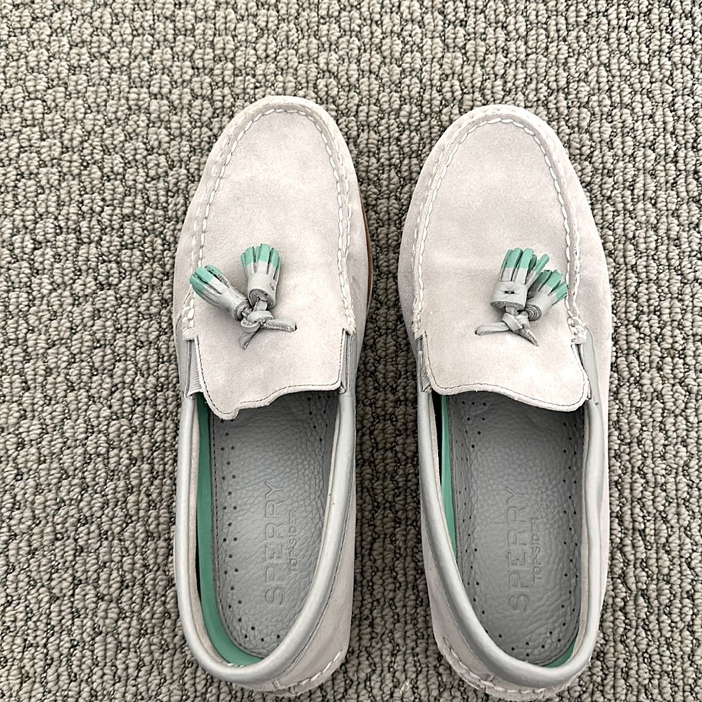 Sperry Boat shoes. Worn once. Like new.